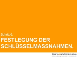 Schritt 6.Why important?Festlegung derSchlüsselmassnahmen.