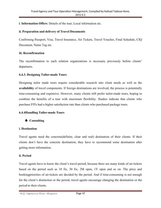 travel agency Reading material for tourism.docx