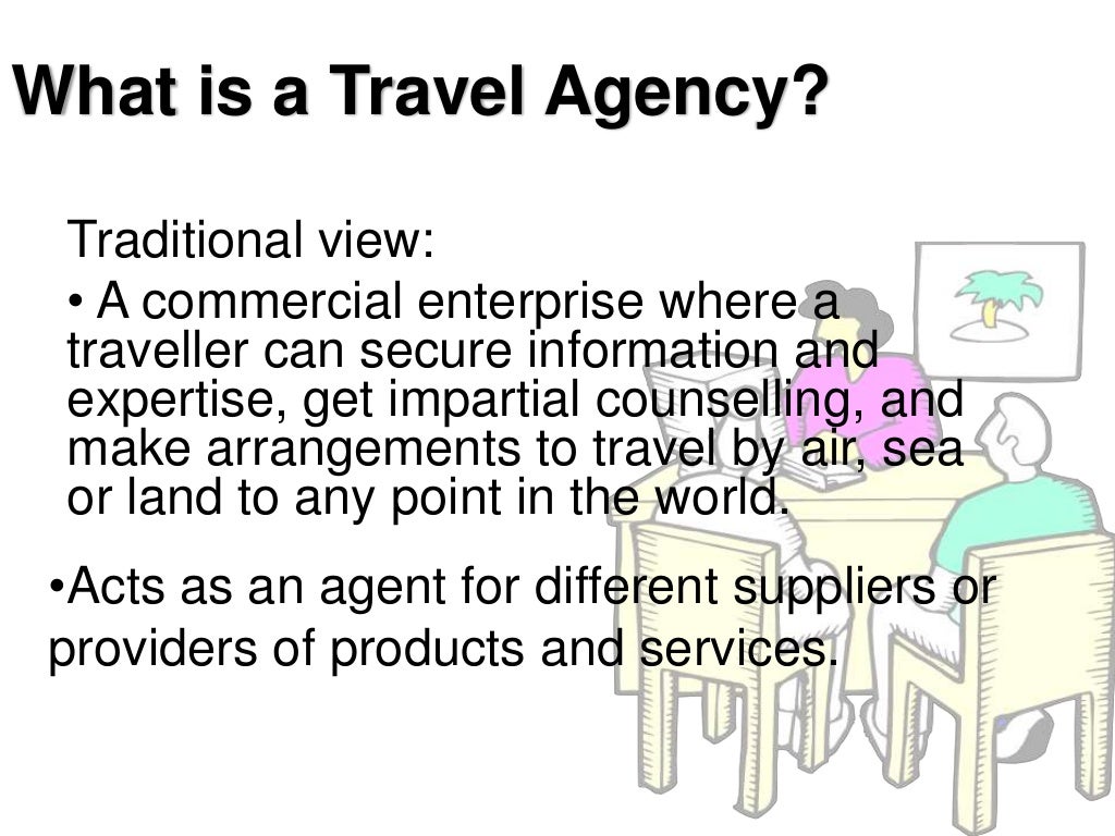 define retail travel agency