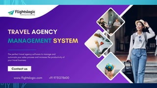 Travel Agency Management System | OTA Software | PDF