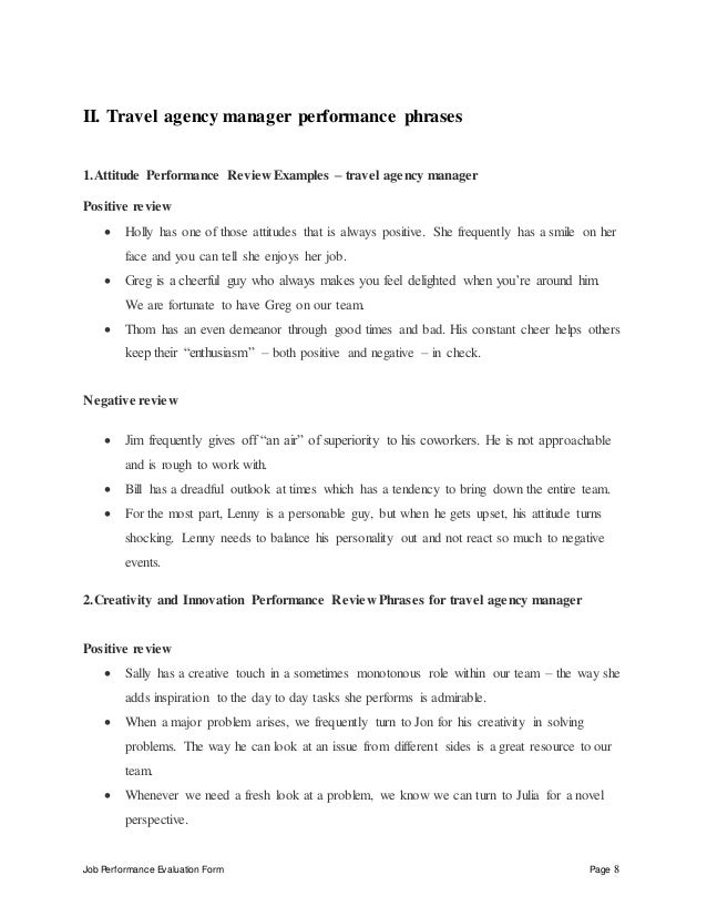 travel agency bill