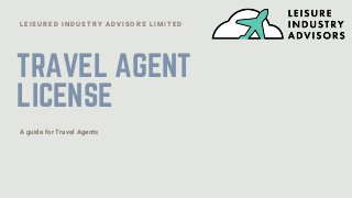 Do You Need a Travel Agent License?