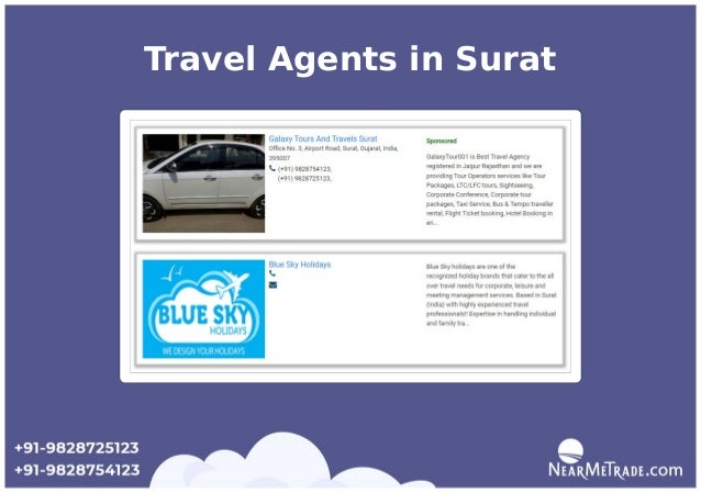 Travel Agents in Surat
 