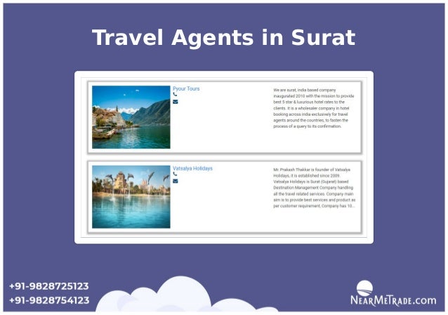 Travel Agents in Surat
 