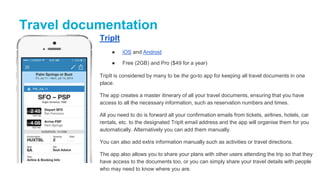 The Best Travel Mobile Apps To Help You Plan Your Holidays | PPTX