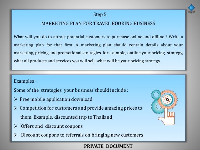 Business plan for online travel business