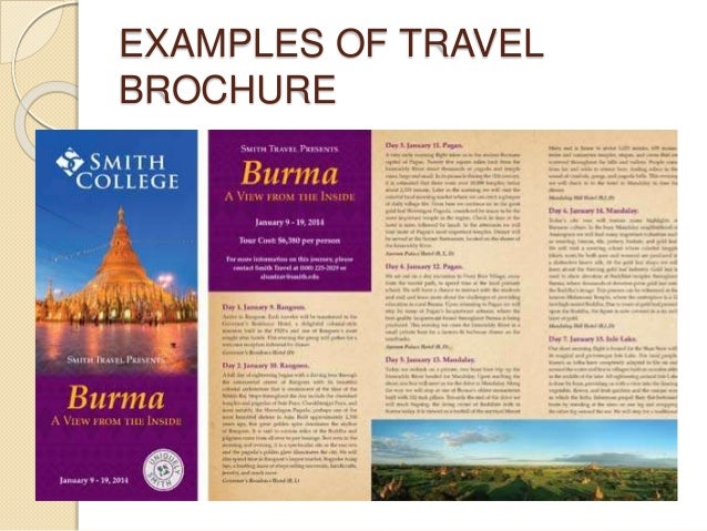 travel brochure grade 8 travel brochure samples