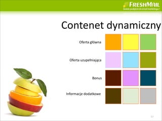 Contenet	
 ?dynamiczny
         Oferta	
 ?g?wna



   Oferta	
 ?uzupe?niaj?ca



                   Bonus



 Informacje	
 ?dodatkowe




                             17
 