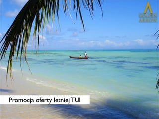 Promocja oferty letniej TUI
 