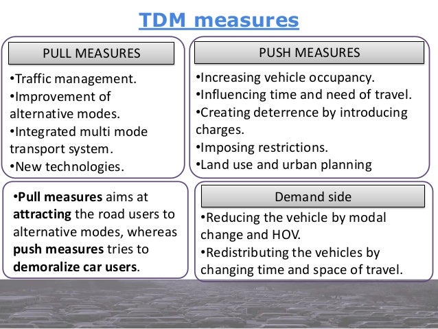 Travel Demand Management