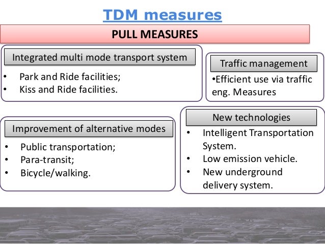Travel Demand Management