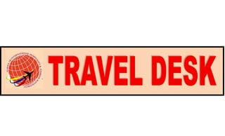 Travel desk logo SIHTM