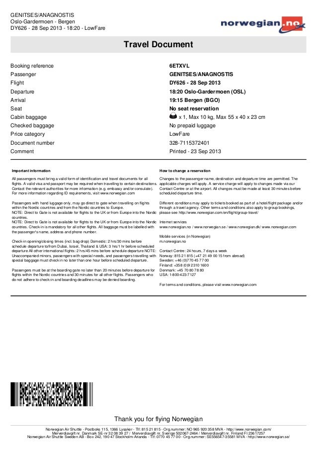 Travel Document For Genitses Anagnostis 6 Etxvl