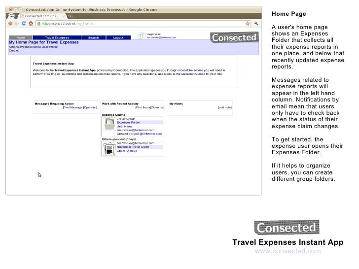 travel expense tracking