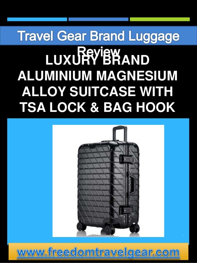 travel gear luggage