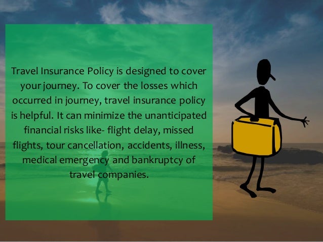Travel insurance policy