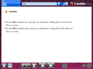 Traveller elementary_Hello