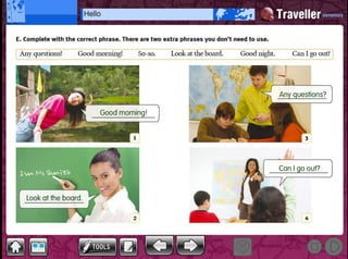 Traveller elementary_Hello