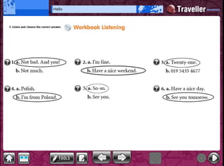 Traveller elementary_Hello