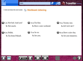 Traveller elementary_Hello