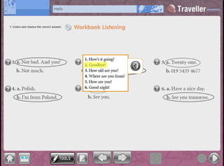 Traveller elementary_Hello