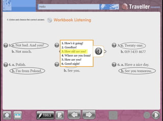 Traveller elementary_Hello