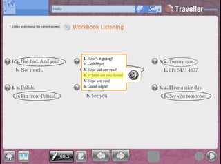 Traveller elementary_Hello