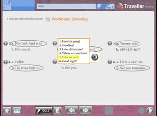 Traveller elementary_Hello