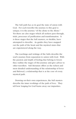 Travelling the path of love: Sayings of the Sufi (Saint) Masters ...