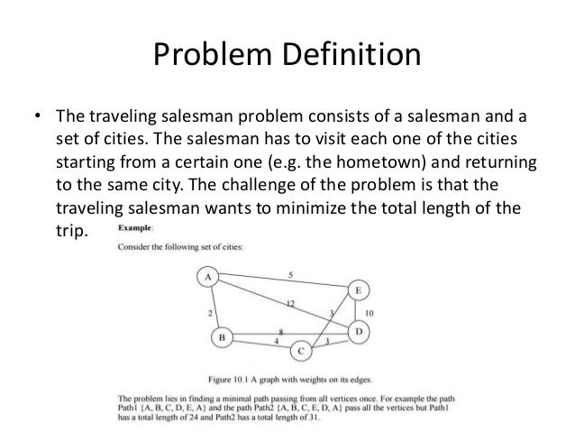 Travelling salesman problem using genetic algorithms