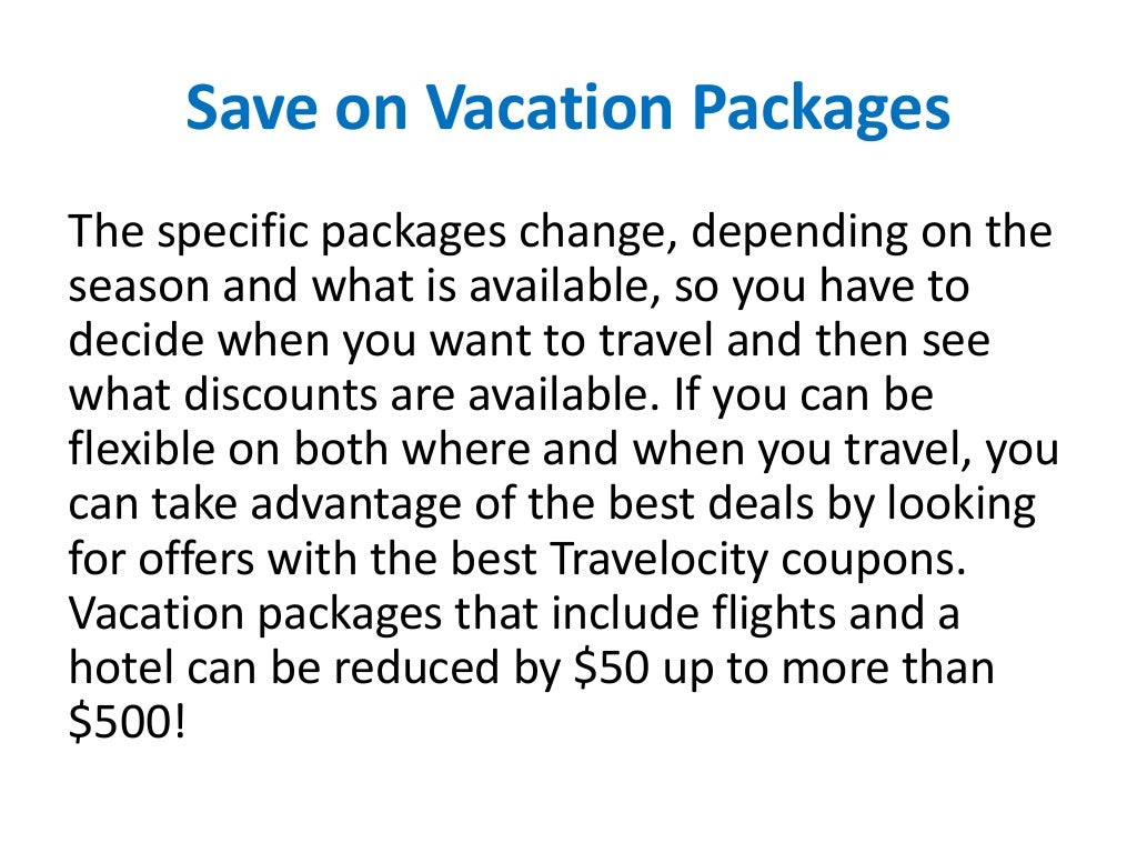 You Won't Believe How Much You Can Save with a Travelocity Promo Code