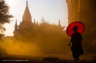 Novice Monks in Myanmar. Photographer: April Badilles
 
