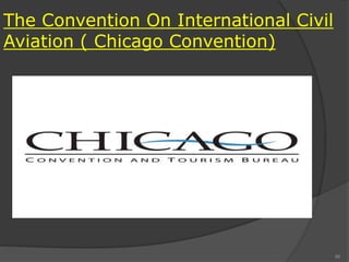 The Convention On International Civil
Aviation ( Chicago Convention)
86
 