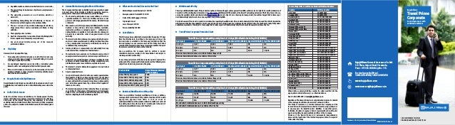 Bajaj Allianz Travel Prime Corporate Plan
