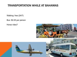 Travel project to the Bahamas | PPTX