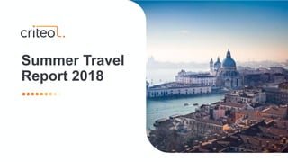 Summer Travel
Report 2018
 