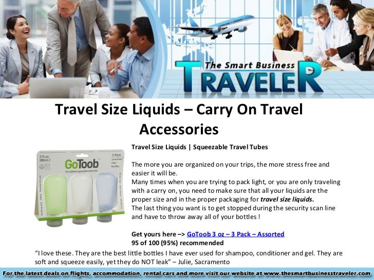 Travel Size Liquids Carry On Travel Accessories
