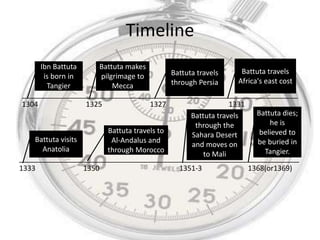 Travels Of Ibn Battuta | PPTX