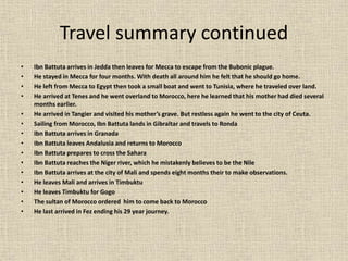 the travels of ibn battuta summary