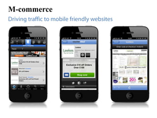 M-commerce
 