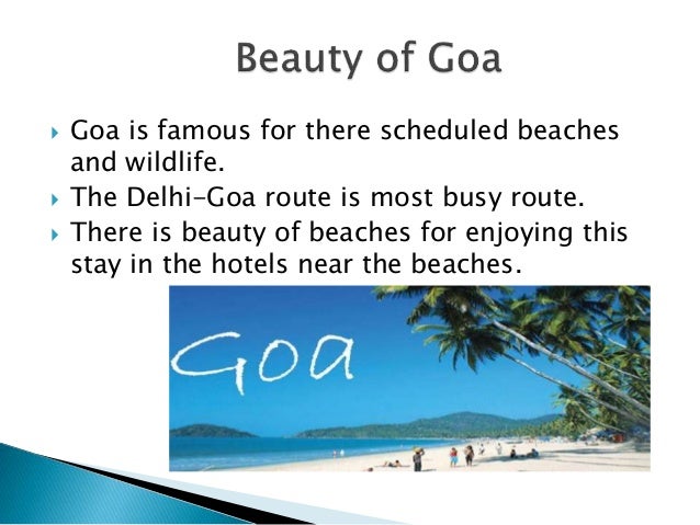 Travel to goa