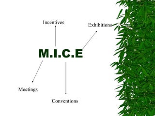M.I.C.E Meetings Incentives Conventions Exhibitions 