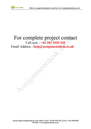 10
Email : help@assignmentdesk.co.uk, Phone: (UK) +44 203 3555345
Website: www.assignmentdesk.co.uk
This is a sample document owned by www.assignmentdesk.co.uk
REFERENCES
Books
 Batta, R. N. 2000. Tourism and the environment. New Delhi: Indus Publishing Company.
 Buckely, R. 2006. Adventure Tourism. UK: CABI.
 Dale, G. and Oliver, H. 2005. BTEC National Travel and Tourism. Oxford: Heinemann
Educational Publishers.
 Hall, D. R., Smith, M. K. and Marciszewska, B. 2006. Tourism in the new Europe: The
Challanges and Opportunities of Eu Enlargement. UK: CABI.
 Lickorish, L. J. and Jenkins, C. L. 1997. Introduction to Tourism. Oxford: Butterworth-
Heinemann.
 Nagle, G. 1999. Tourism, Leisure and Recreation. Nelson Thornes.
 