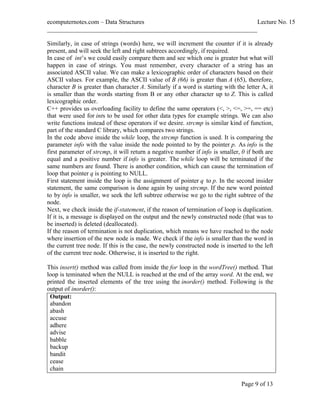 computer notes - Traversal of a binary tree | PDF