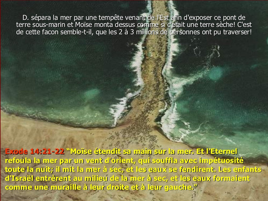 Traversee de la mer rouge