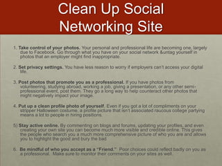 Way Back MachineSocial networks have been used to post content to embarrass or intimidate students, so it is important for learners to understand that the consequences of such actions may last even longer than they expected. Not only may content remain in caches and backups, but it can be copied to third party sites or be captured in archives without your knowledge or permission, such as the Wayback Machine.