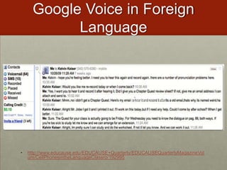 Create a permission form (in addition to the School’s AUP)EXAMPLE: Mobile Podcasting Project:  Field TripsHigh School Chemistry Students on a field trip at Cranbrook Science Museum in MI. Cell Phones pictures documented chemical elements.Used:  Camera on cell phone and sent to drop.io at http://drop.io/CKCHEM4