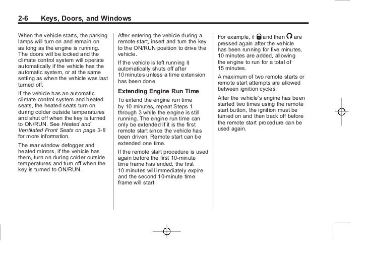 2012 Chevy Traverse Owners Manual