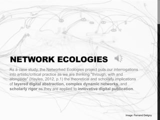 Traversing Networks of Complexity