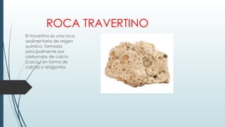 Traventino Roca El Travertino peruano se ha convertido en el principal mineral no ...